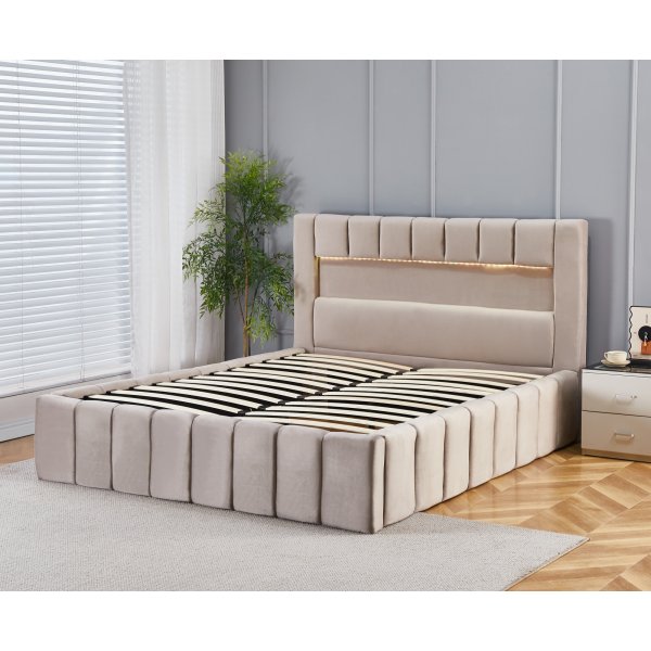 Sengeramme med LED-belysning 180x200 cm Sengeramme med LED-belysning 180x200 cm