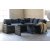 Daven hagegruppe med bord - Gr kunstrotting