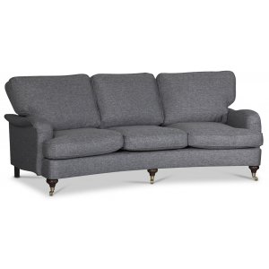 Howard Watford deluxe 4-seter buet sofa - Gr Rocco