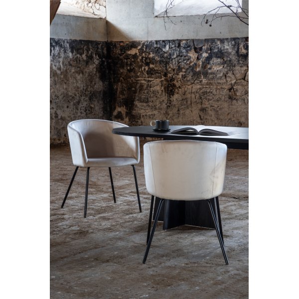 Bootcut spisebord 230 x 115 cm - Sort Bootcut spisebord 230 x 115 cm - Sort