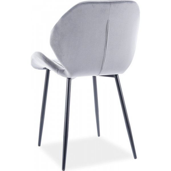 Anahi spisestuestol - Grafitt/svart