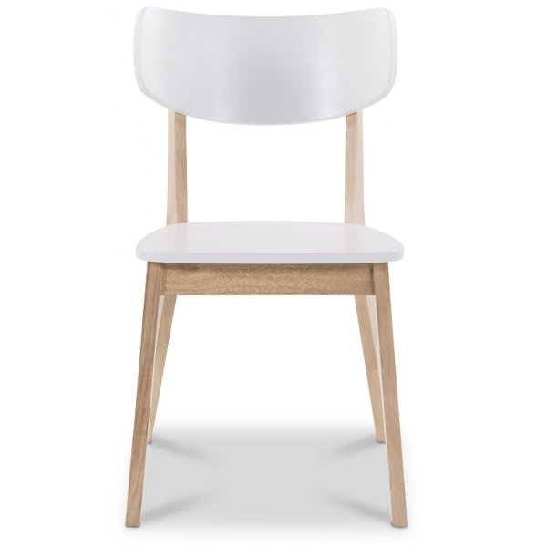 Nordkap stol - Hvit/lys eik Nordkap stol - Hvit/lys eik