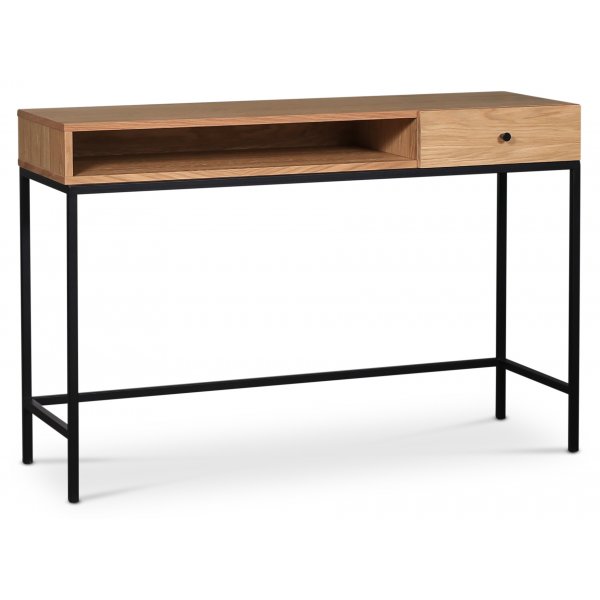 Stilo V.2 Skrivebord - Oljet eik / Svart metall Stilo V.2 Skrivebord - Oljet eik / Svart metall