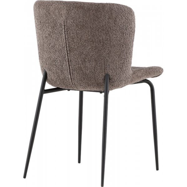 Modesto spisestol - Brun boucle Modesto spisestol - Brun boucle