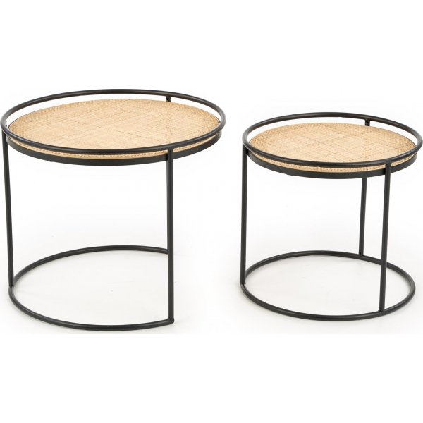 Utara salongbord Ø41/51 cm - Sort Utara salongbord Ø41/51 cm - Sort