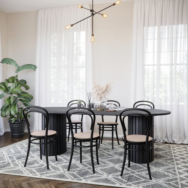 Bjtre Stol No14 Klassiker med i rotting - Valgfri farge p stamme