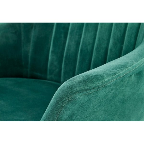 Eirik 2-seters sofa - Mørk grønn/gull Eirik 2-seters sofa - Mørk grønn/gull