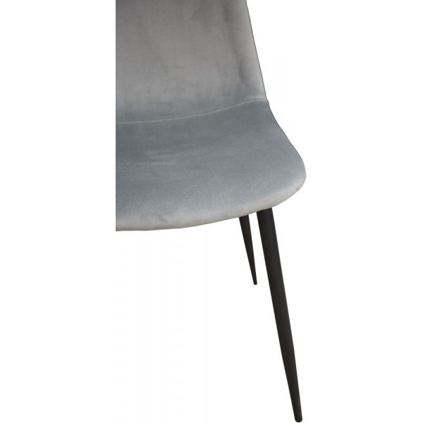 Spisestol Lara - Svart / Lysegr� Fl�yel