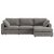 Moby gr divansofa 296 cm - Sofa med vendbar divan