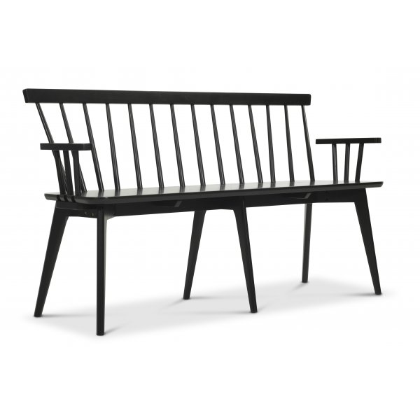 Linköping Pinnesofa kjøkkensofa - sort Linköping Pinnesofa kjøkkensofa - sort