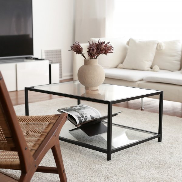 Astro salongbord 90 x 60 cm - Sort Astro salongbord 90 x 60 cm - Sort