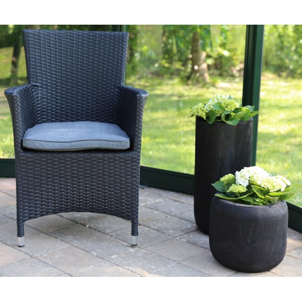 Flrke lenestol - Svart