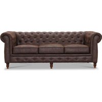 Chesterfield Cambridge 3-seters sofa - Vintage stoff