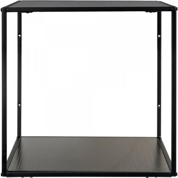 Vita vegghylle - svart - 36x36x36 Vita vegghylle - svart - 36x36x36