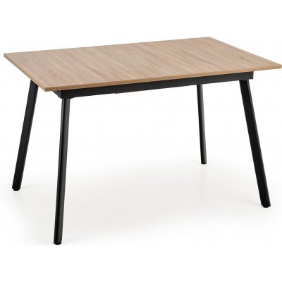 Brom spisebord 120-160 x 80 cm - Eik/gr