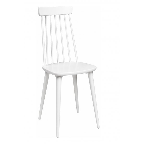Dalsland Pinnestol - Hvit