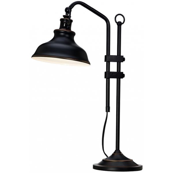 New Haven bordlampe - Svart/antikk