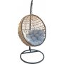 Harriet hengestol - Beige/gr + Tekstilrens for mbler