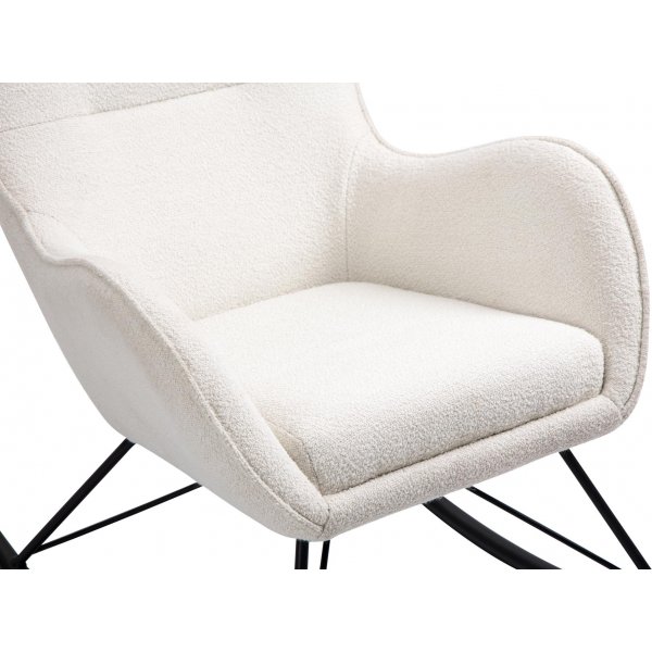 Doro gyngestol - Hvit/svart Doro gyngestol - Hvit/svart