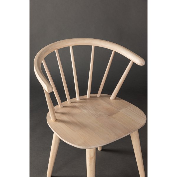 Bobby spisestol - Whitewash