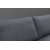 Solna U-sofa 309 cm - Mrk gr + Tekstilrens for mbler