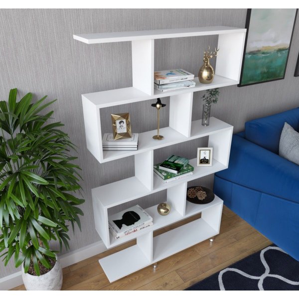 Nihil bokhylle - Hvit