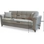 Lisboa 3-seters sovesofa - Mrkegr