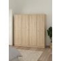 Billund garderobe med 4 drer - Hickory