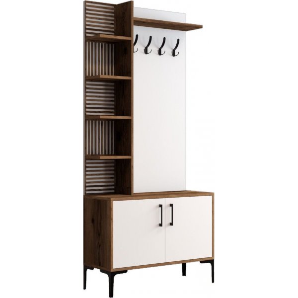 Viyana gangm�bel, 90 cm - Valn�tt/hvit