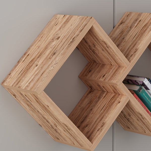 Glaxy vegghylle - Furu Glaxy vegghylle - Furu