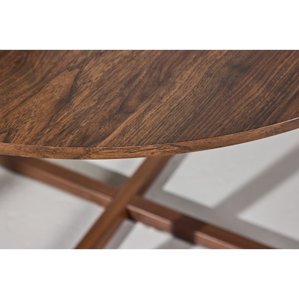 Rundt spisebord valnøtt Ø120 cm - Durango Rundt spisebord valnøtt Ø120 cm - Durango