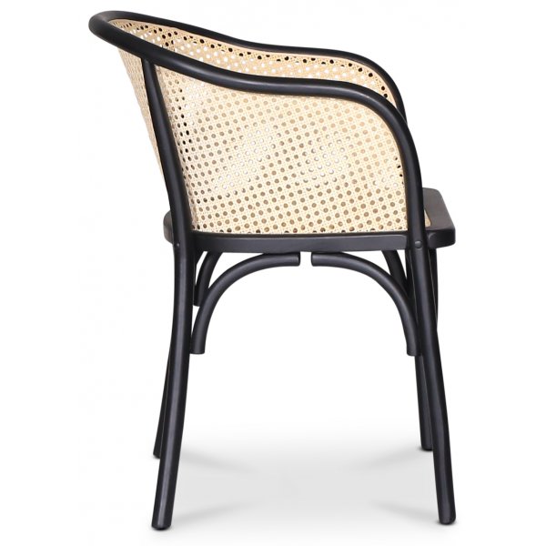 Lotus karmstol - Svart / rotting