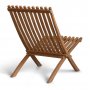 Shelby lenestol - Teak