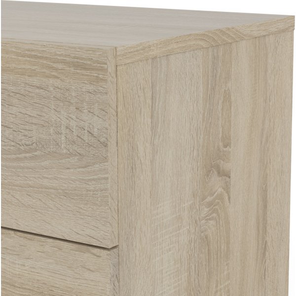 Pepe kommode med 8 skuffer - Eik