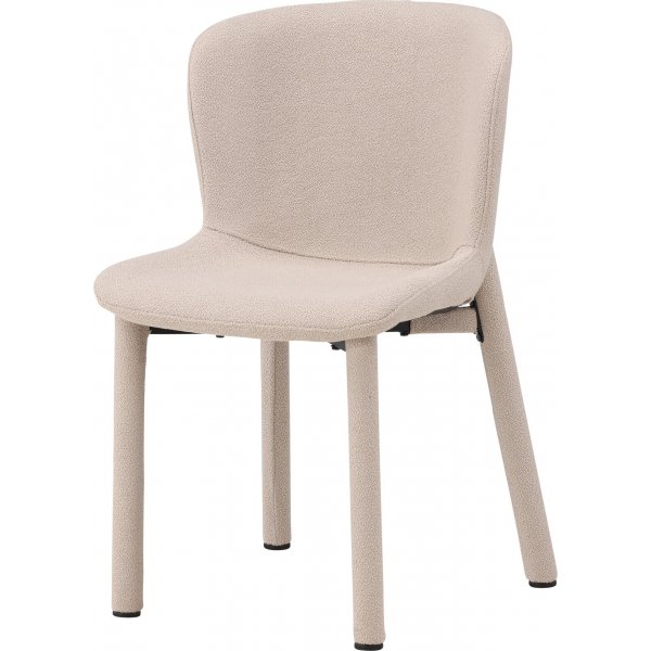 Astoria spisestuestol - Beige bouclé Astoria spisestuestol - Beige bouclé