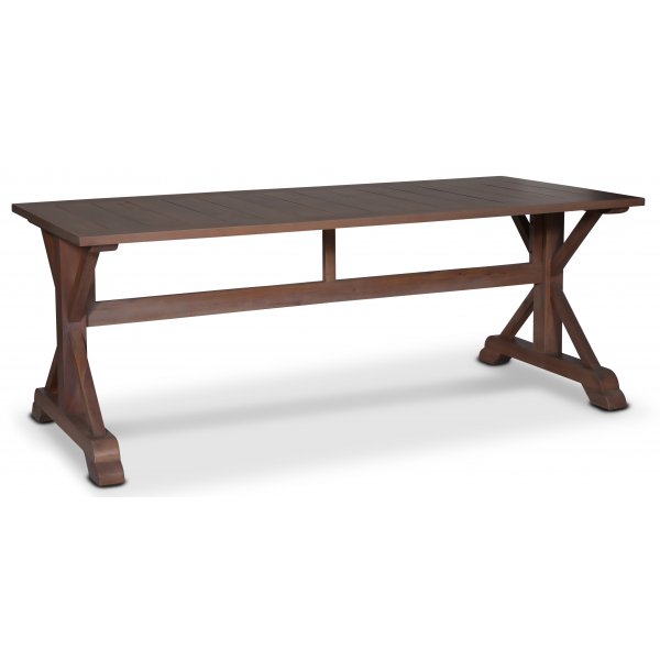 Croco spisegruppe; Spisebord 200x90 cm med 6 stoler Croco spisegruppe; Spisebord 200x90 cm med 6 stoler