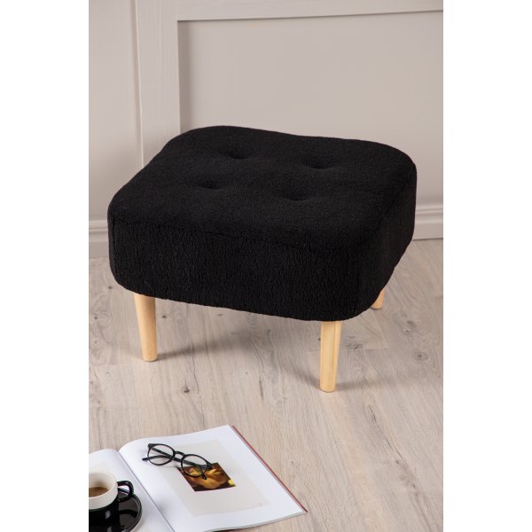 Salina puff - Svart Salina puff - Svart