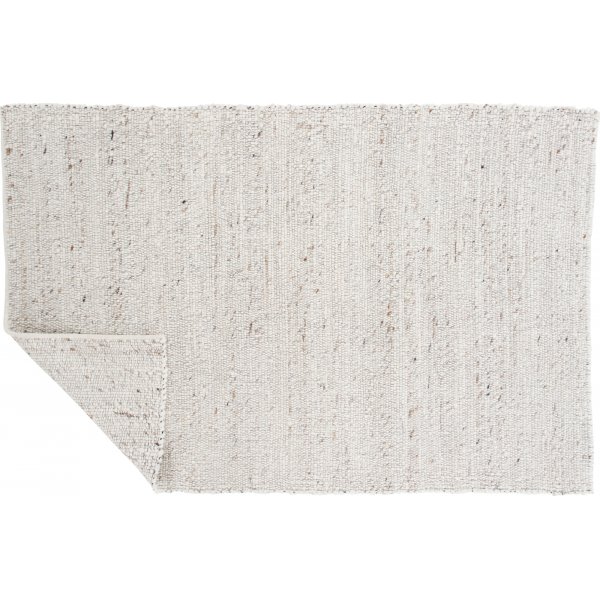 Pontus ullteppe - Hvit/beige Pontus ullteppe - Hvit/beige