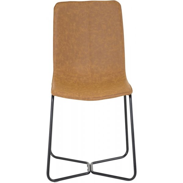 Spisestol Montego - Svart / Brun PU Spisestol Montego - Svart / Brun PU