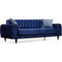 Arredo Capitone v2 3-seters sovesofa - Marinebl