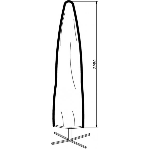 Klas parasolltrekk - Grå Klas parasolltrekk - Grå