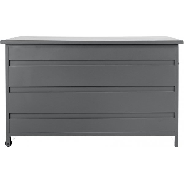 Cassis puteboks 130 x 60 cm 450 liter - Grå aluminium Cassis puteboks 130 x 60 cm 450 liter - Grå aluminium