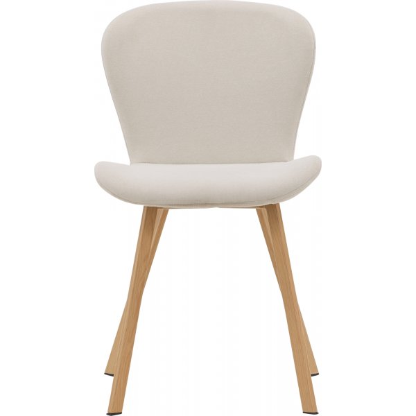 Lija spisestol - Beige/eik Lija spisestol - Beige/eik