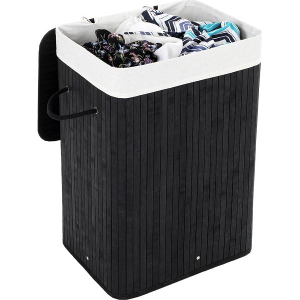 Carolin skittentøyskurv 72 l - Sort Carolin skittentøyskurv 72 l - Sort