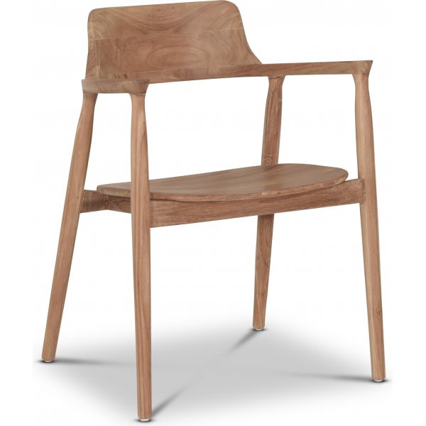 Caraca karmstol i teak