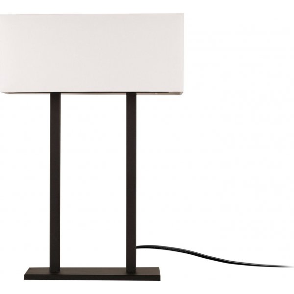 Salo bordlampe - Hvit/svart