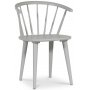 Pose spisegruppe: Bord 130 cm inkludert 4 stk gr Dalsland karmstoler - Hvitbeiset eik