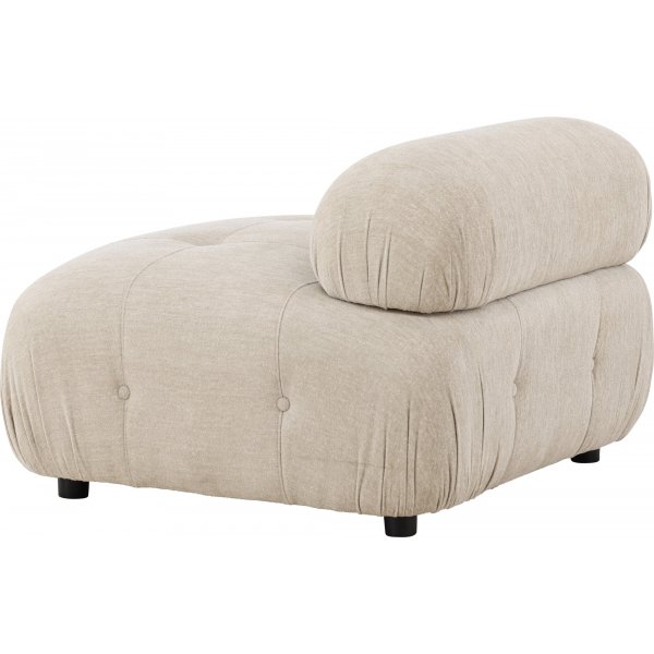 Mika sofamodul - Beige/Krom Mika sofamodul - Beige/Krom