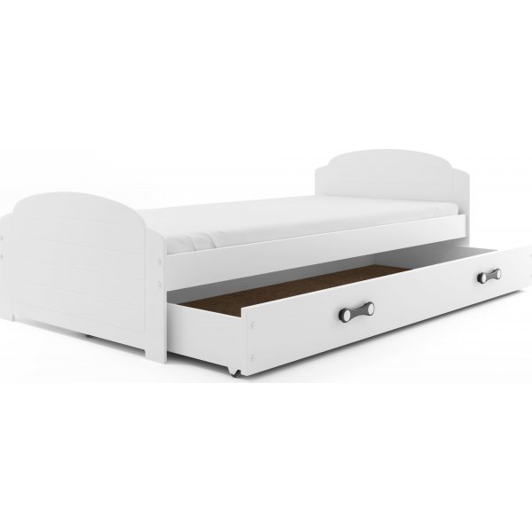 Helsingr juniorseng 90x200 cm (hvit eller gr farge)