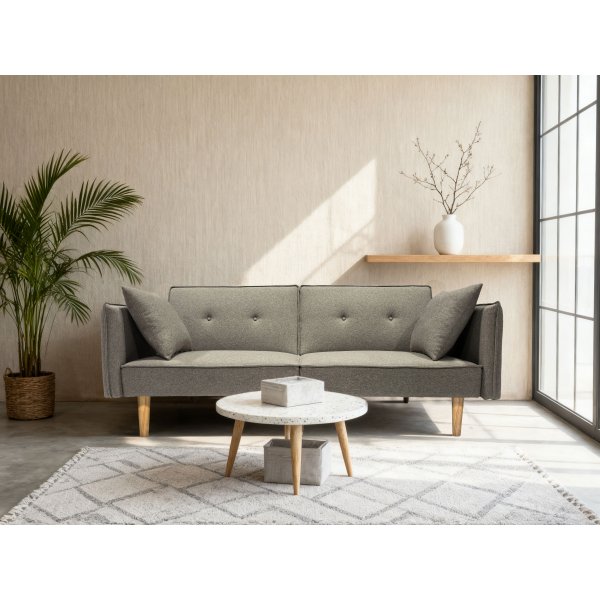 Sovesofa Signe - Lys brun - 180 cm Sovesofa Signe - Lys brun - 180 cm